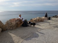 20170408 085807 (1)  Early morning boat taxi from Sougia
